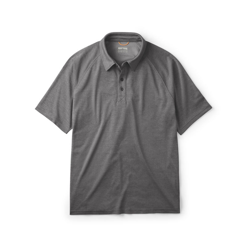 Performance Piqu&eacute; Polo - CHARCOAL HEATHER