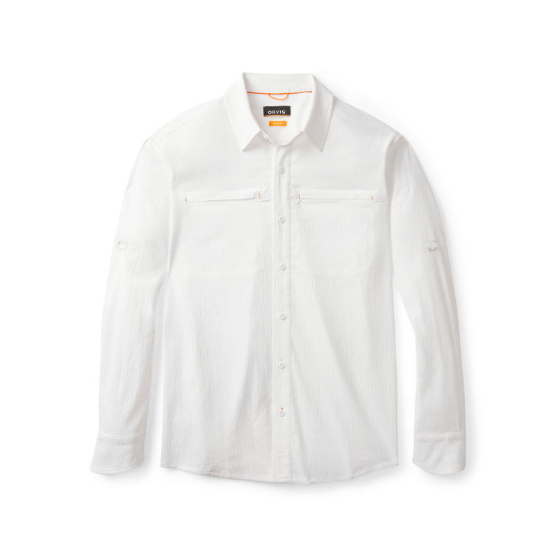 Men&rsquo;s Open Air Caster Long-Sleeve Shirt - WHITE image number 0