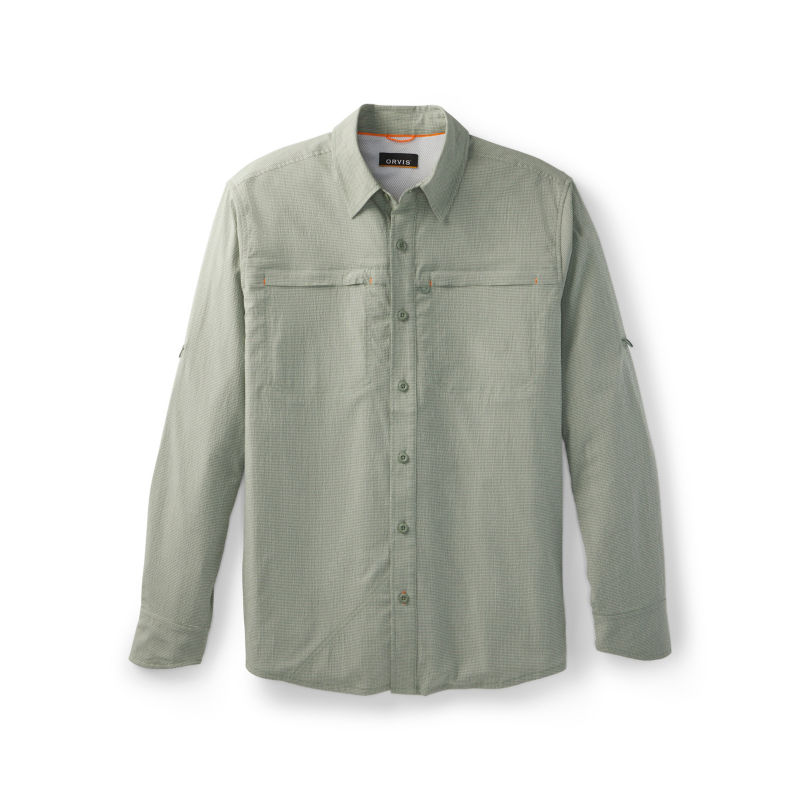 Men&rsquo;s Open Air Caster Long-Sleeve Shirt - SILVERPINE/CELADON image number 4