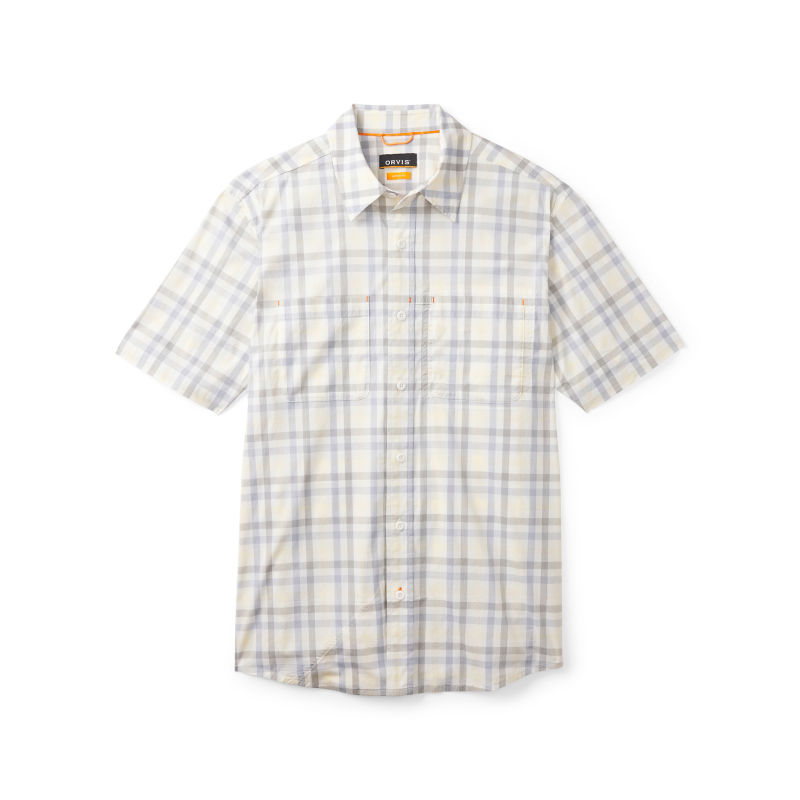 Men&rsquo;s River Guide Short-Sleeve Shirt - CADET/HONEYSUCKLE PLAID image number 5