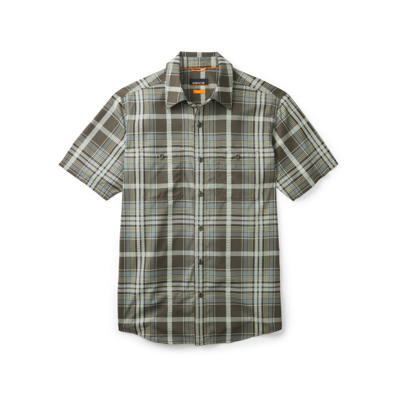 Men&rsquo;s Angler Short-Sleeve Work Shirt - ROSEMARY/LIMEADE PLAID