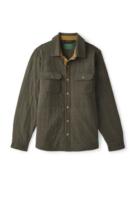 Men&rsquo;s Battenkill Quilted Shirt Jacket - IVY