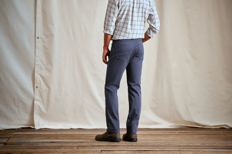 Stretch Tech Moleskin 5-Pocket Pants - CARBON image number 4