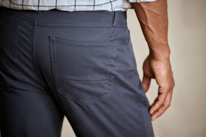 Stretch Tech Moleskin 5-Pocket Pants - CARBON image number 2