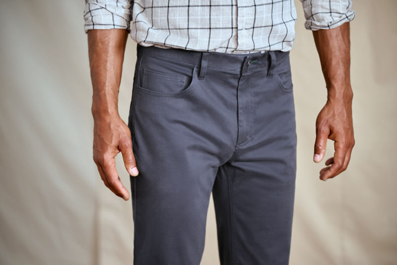 Stretch Tech Moleskin 5-Pocket Pants - CARBON image number 1