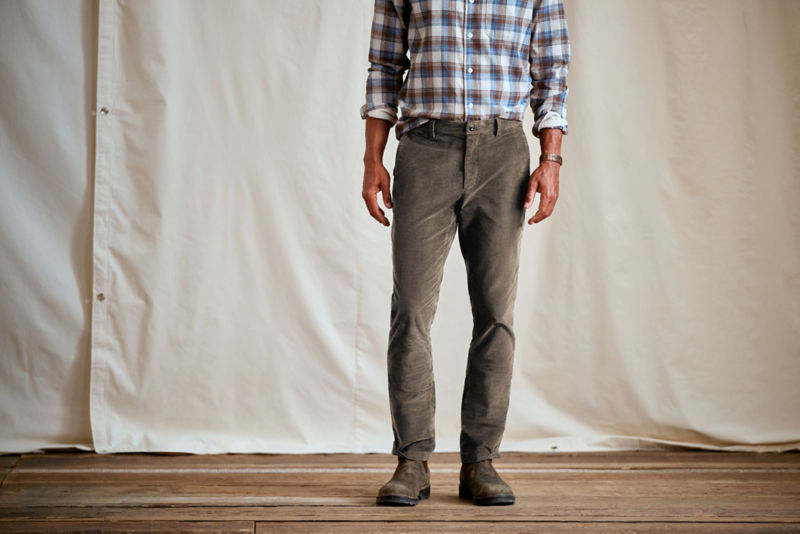 1856 Stretch Corduroy Chinos - SLATE