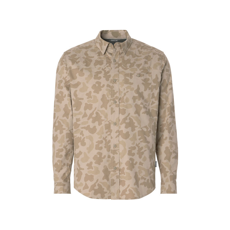 Men&rsquo;s Midweight Long-Sleeve Shooting Shirt - DOVE 1971 CAMO