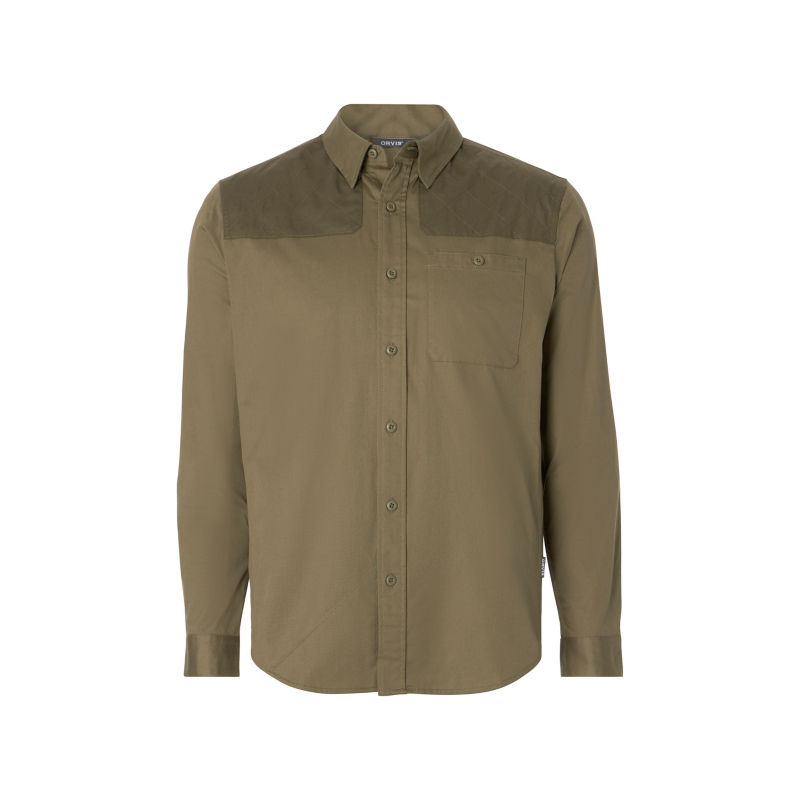 Men&rsquo;s Midweight Long-Sleeve Shooting Shirt - TARMAC SAGEWOOD