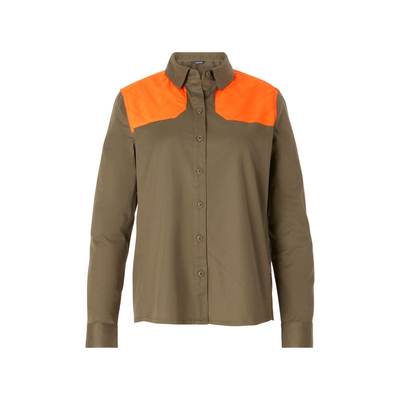 Women&rsquo;s Midweight Long-Sleeve Shooting Shirt - BLAZE SAGEWOOD