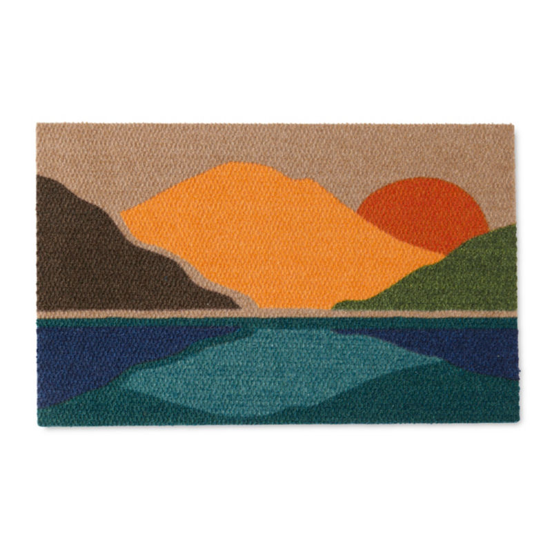 Neighburly Printed Doormat 2' x 3' - MOUNTAIN SUN