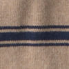 Brookside Striped Polo Sweater - OATMEAL/NAVY STRIPE
