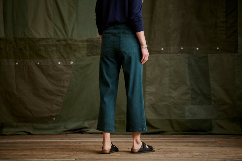 Kut from the Kloth&reg; Charlotte Twill High-Rise Wide-Leg Jeans - SHIITAKE image number 3