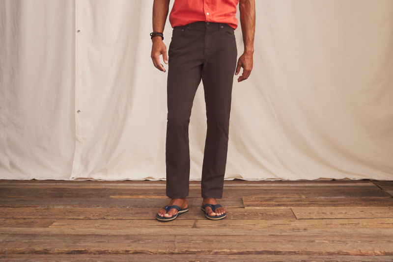 Men&rsquo;s 1856 Stretch Twill 5-Pocket Pants - MUSHROOM image number 3