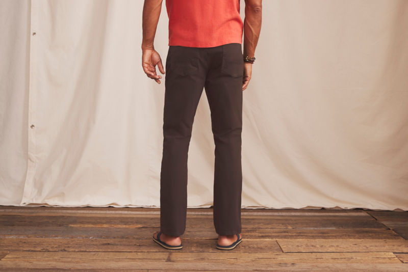 Men&rsquo;s 1856 Stretch Twill 5-Pocket Pants - MUSHROOM image number 5