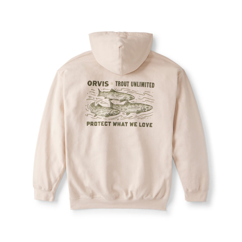 Orvis x Trout Unlimited Hoodie - SAND