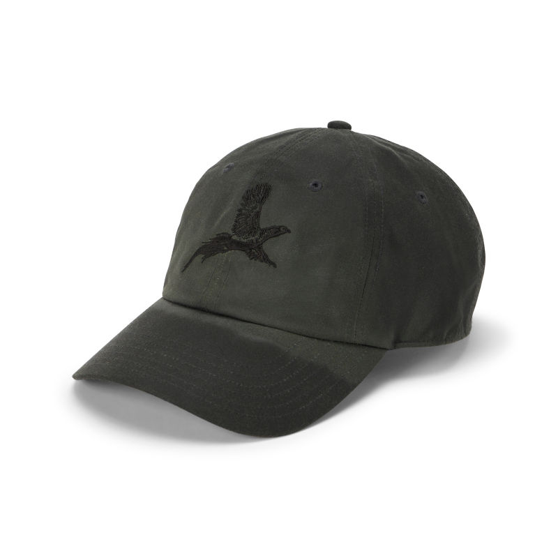 Pheasant Waxed Cotton Ball Cap - TARRAGON
