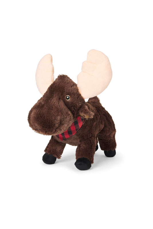 Winter Moose Dog Toy - 
