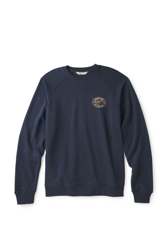 Men&rsquo;s Campfire Crewneck Sweatshirt - DARK NAVY image number 5