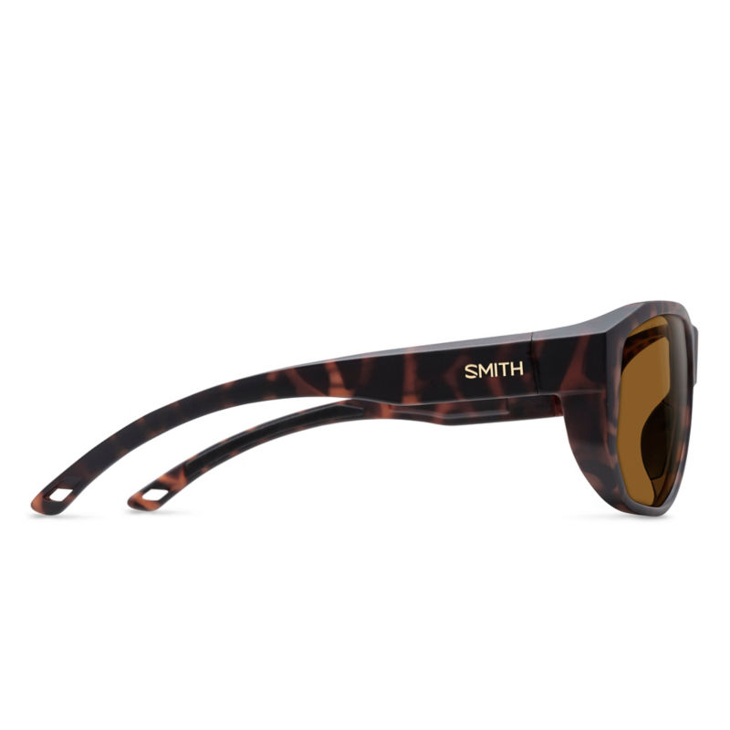 Smith Outrigger Polarized Sunglasses - MATTE TORTOISE FRAME BROWN GLASS LENS image number 1