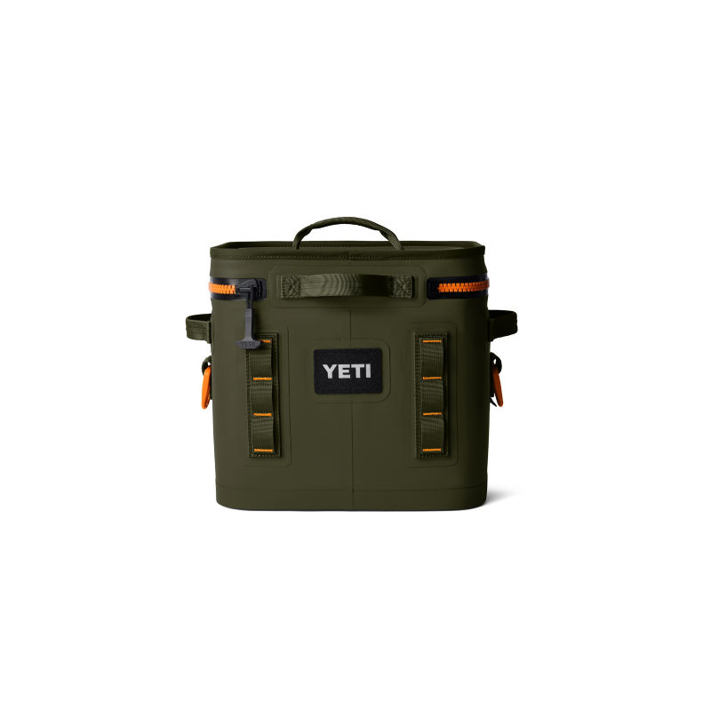 YETI Hopper Flip&reg; 12 Soft Cooler - OLIVE ORANGE image number 1
