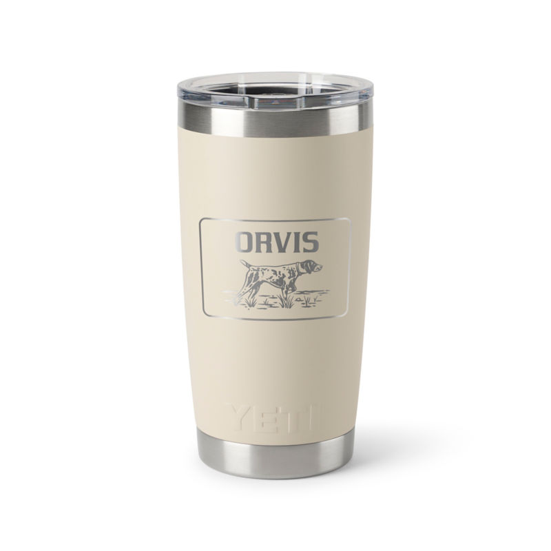 Orvis + YETI Rambler&reg; Tumbler 20 oz. - CAPE TAUPE DOG