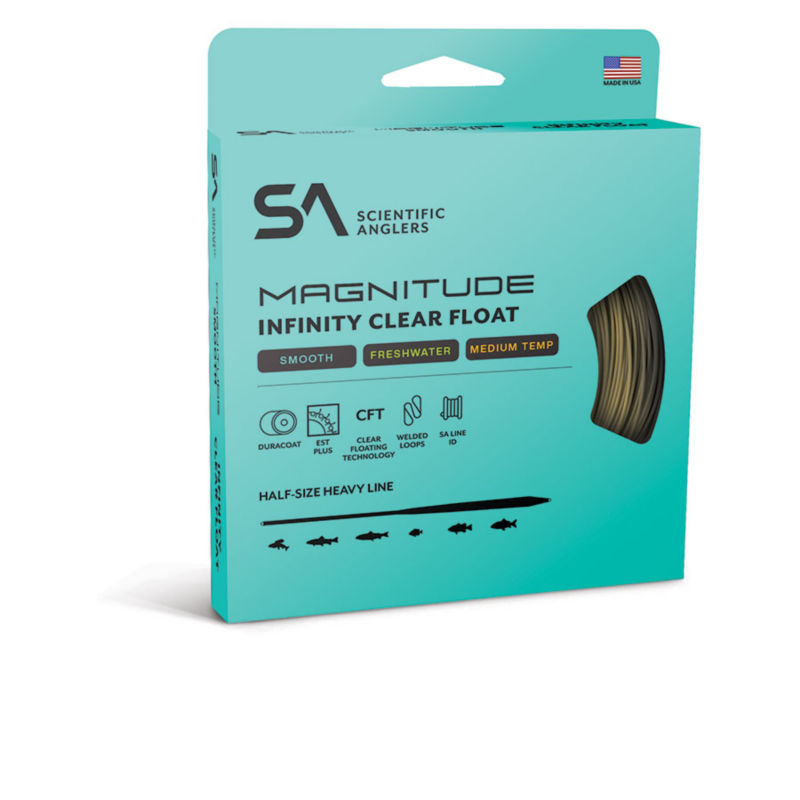 Scientific Anglers Magnitude Smooth Infinity Clear-Tip Fly Line - 