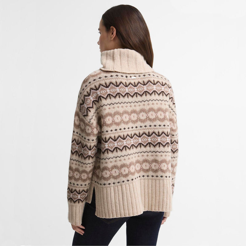 Barbour&reg; Helen Knitted Sweater - BIRCH MULTI image number 1
