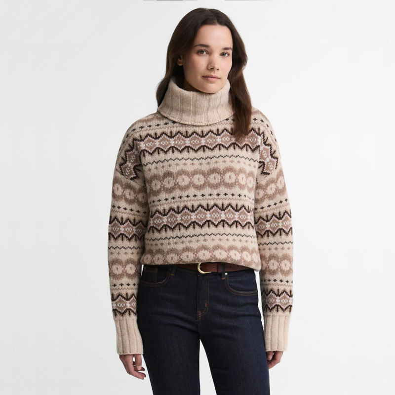 Barbour&reg; Helen Knitted Sweater - BIRCH MULTI image number 2