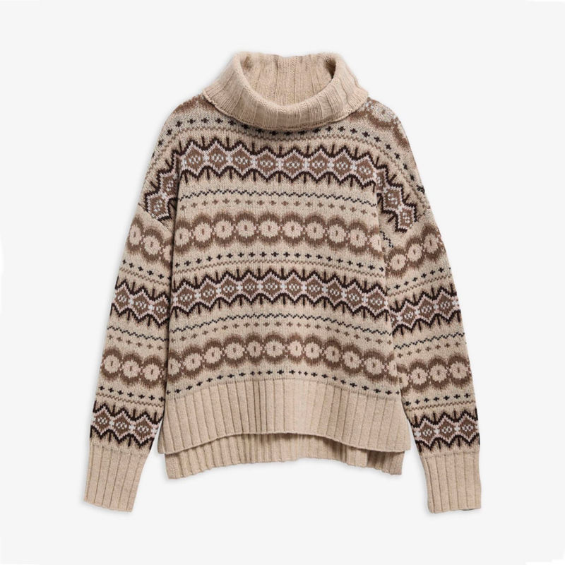 Barbour&reg; Helen Knitted Sweater - BIRCH MULTI image number 3