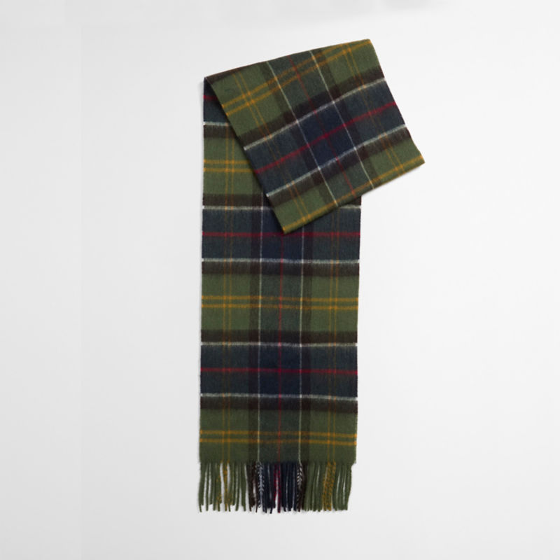 Barbour&reg; Lambswool & Cashmere Tartan Scarf - CLASSIC TARTAN
