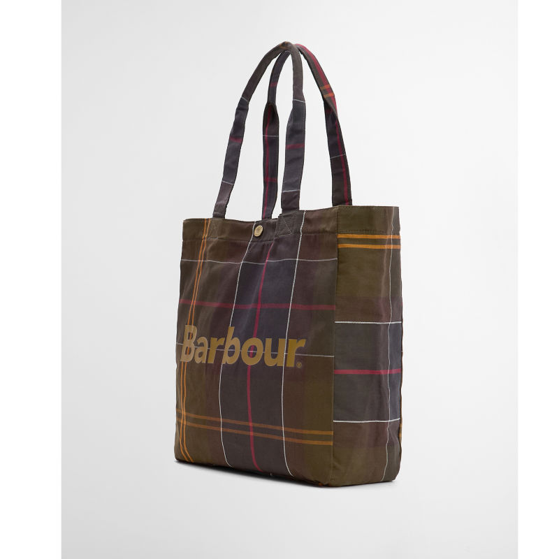 Barbour&reg; Telfield Tartan Tote Bag - CLASSIC TARTAN image number 1