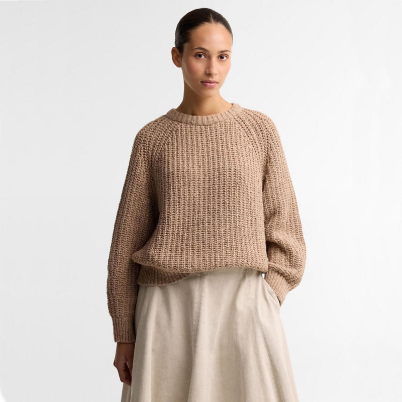 Barbour&reg; Alderney Fleck Knitted Sweater - WARM TRENCH