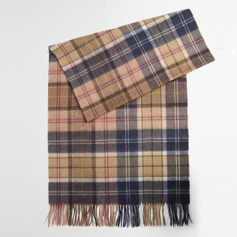 Barbour&reg; Serena Tartan Scarf - BIRCHWOOD/MUTED TARTAN