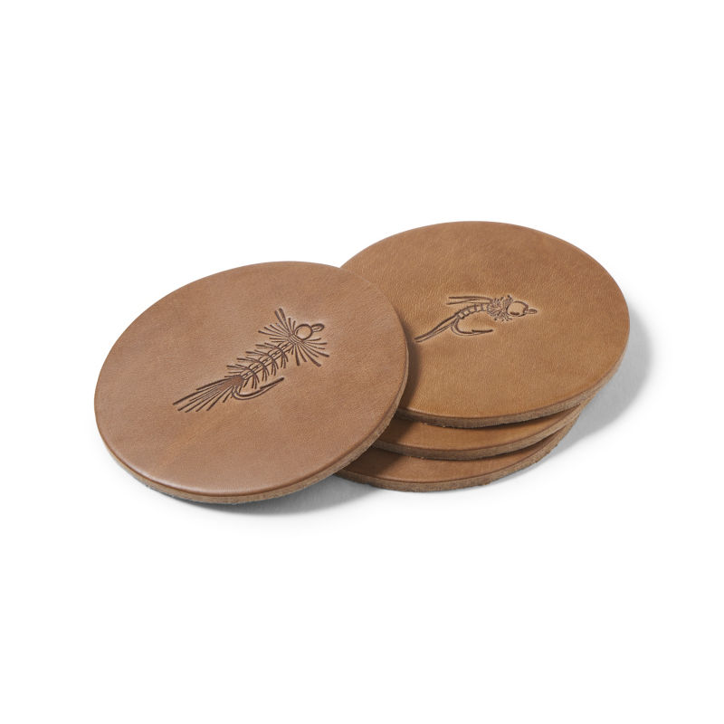 Whiskey Leatherworks Leather Coasters - 