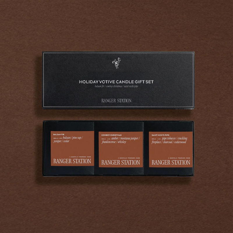 Ranger Station Holiday Votive Candle Set - 
