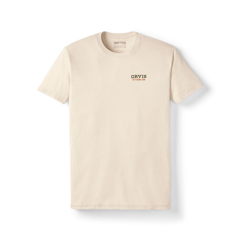 Men&rsquo;s Trout Sketch Graphic T-Shirt - SNOW image number 1