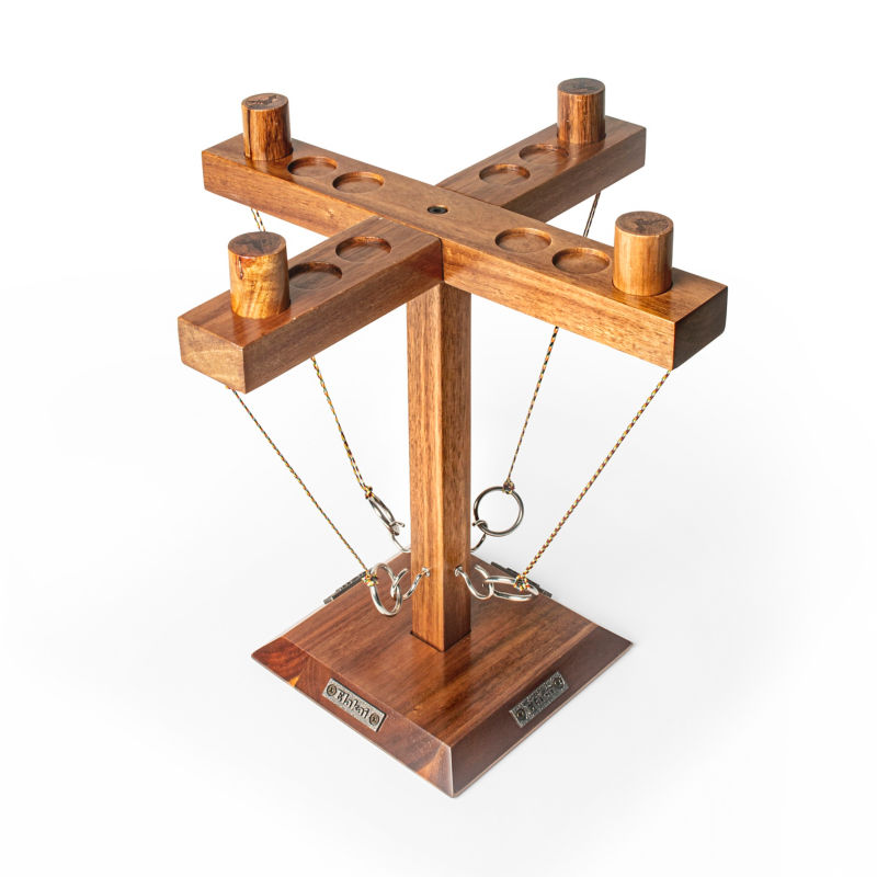 Elakai&reg; Tabletop Hook & Ring Game -  image number 2