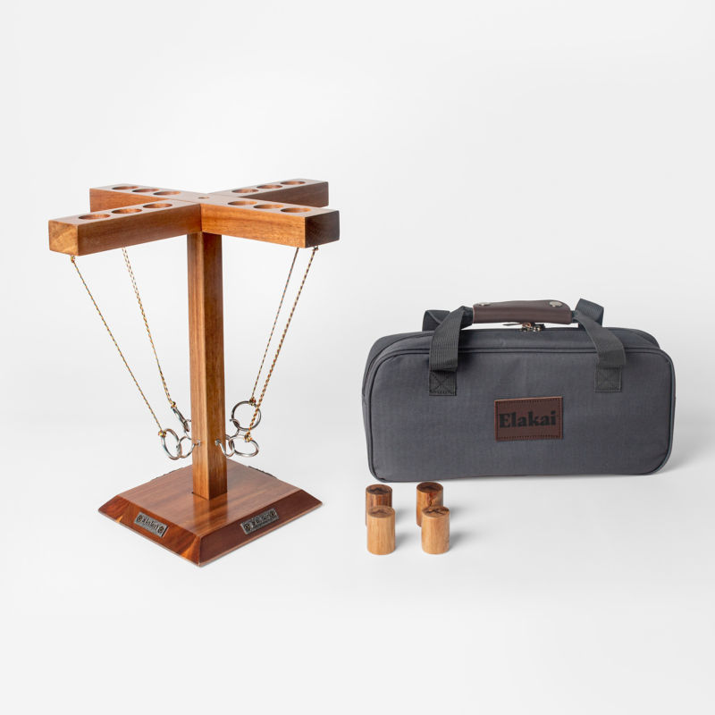 Elakai&reg; Tabletop Hook & Ring Game - 
