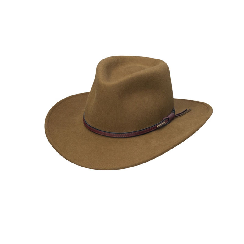 Stetson Bozeman Crushable Hat - LIGHT BROWN