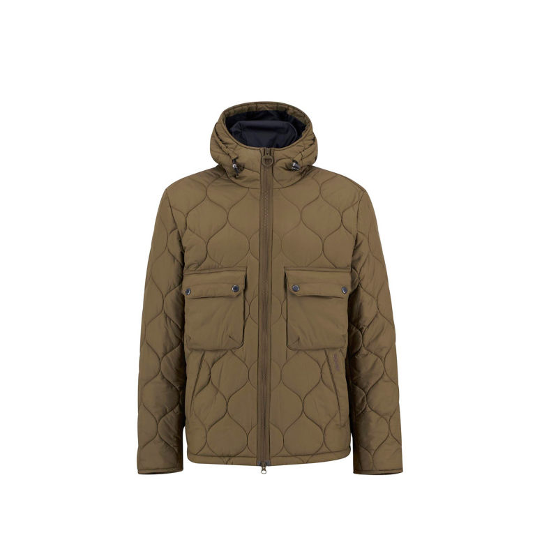 Barbour® Re-Engineered Spey Quilted Hooded Jacket | Orvis