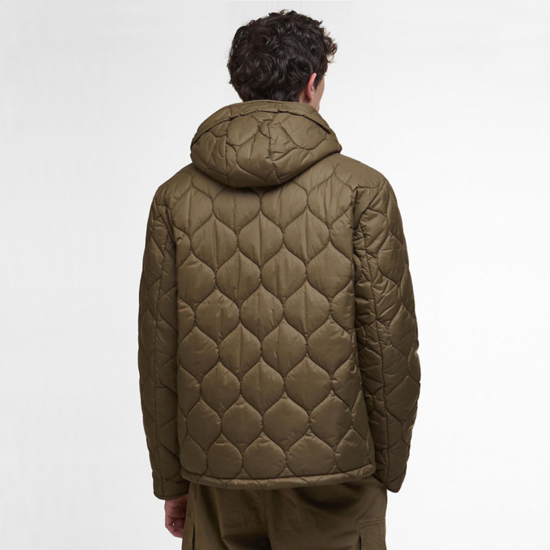 【Barbour】SOLID SPEY Barbour® Re-Engineered Spey Quilted Hooded Jacket | Orvis
