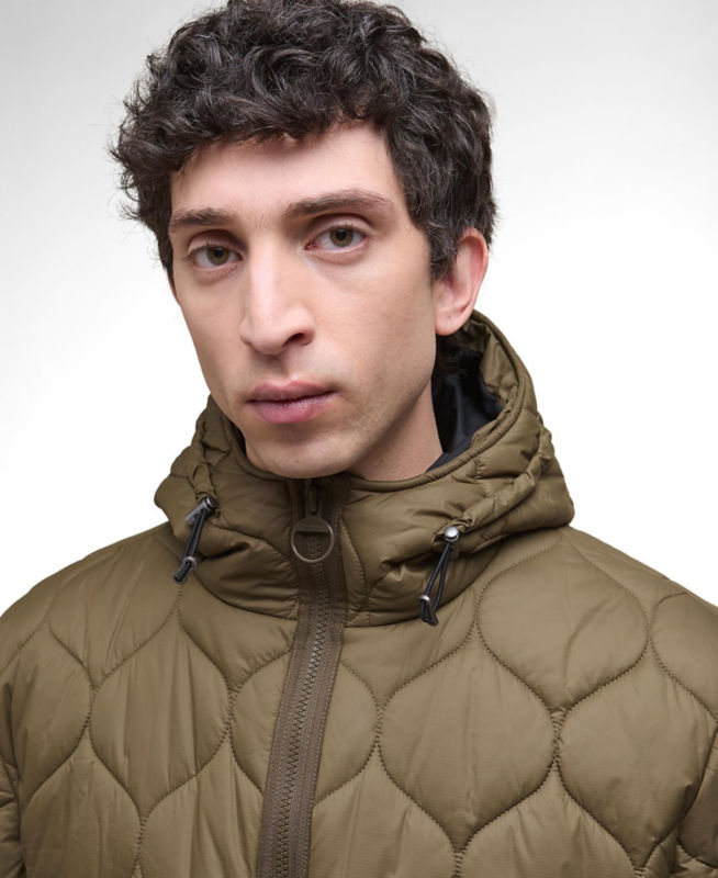 Barbour® Re-Engineered Spey Quilted Hooded Jacket | Orvis