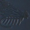 Whiskey Leatherworks Personalized Copper Flask - MARINE BLUE