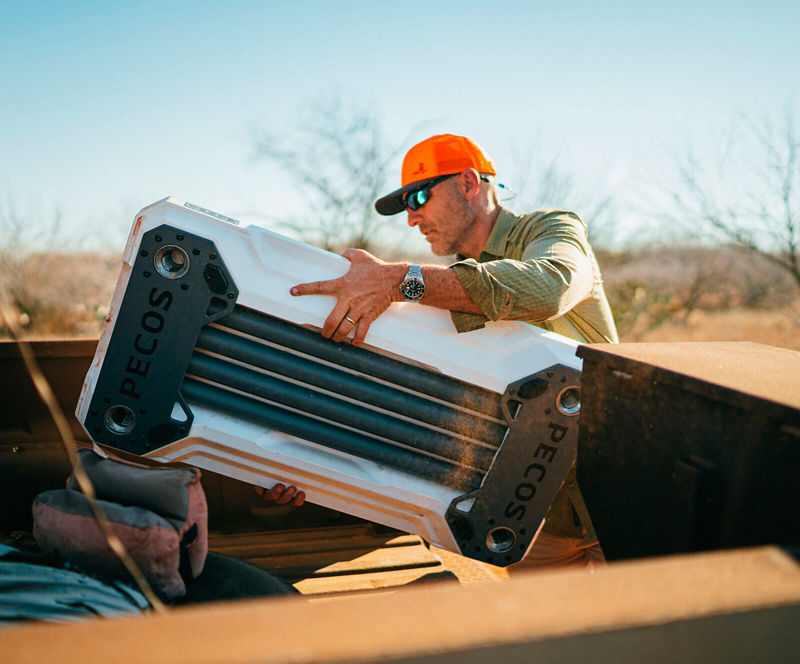 PECOS Convertible Outdoor Table - BLANCO/TANNER GRAY image number 6