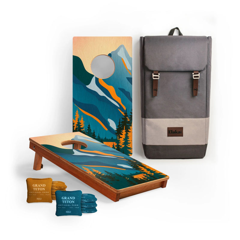 Elakai&reg; Travel Cornhole Set - GRAND TETON