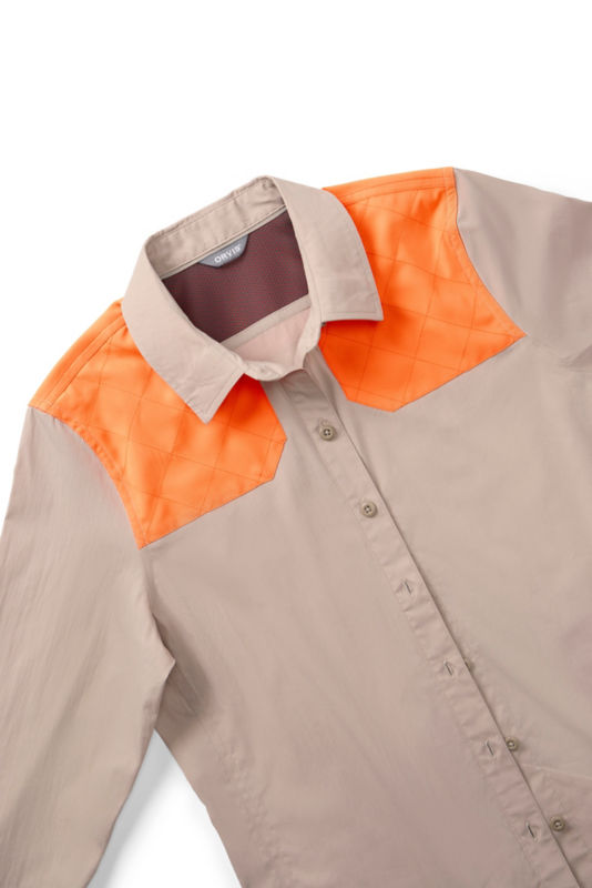 Women&rsquo;s Featherweight Long-Sleeve Shooting Shirt - BLAZE SAND image number 2