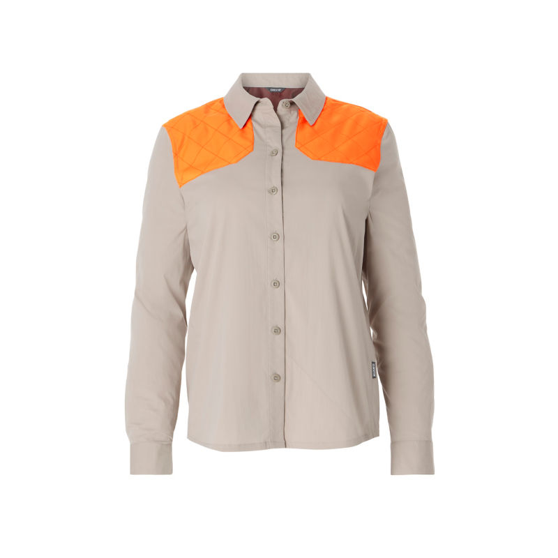 Women&rsquo;s Featherweight Long-Sleeve Shooting Shirt - BLAZE SAND