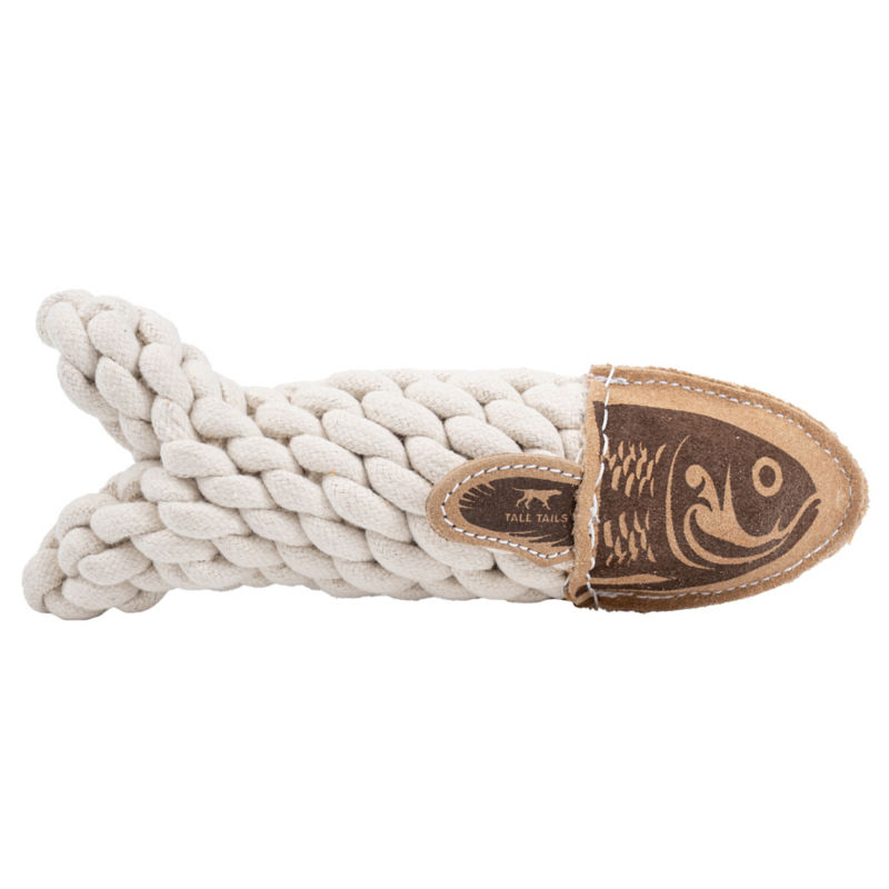 Rope Crunch Fish Dog Toy - 