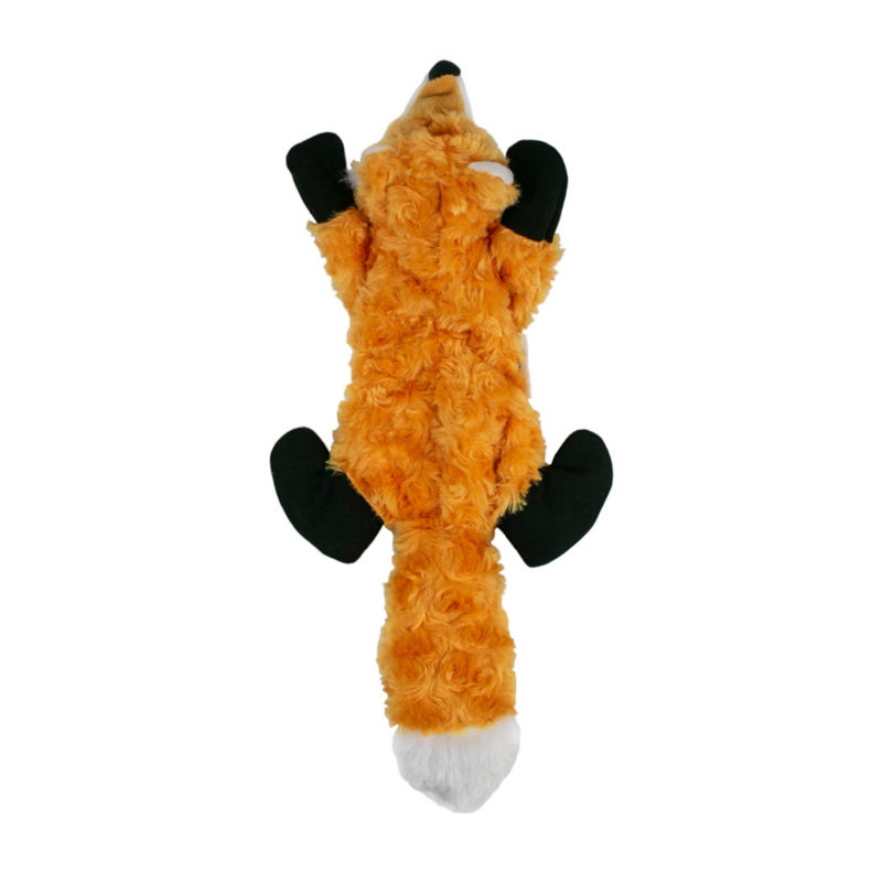 Stuffless Fox Dog Toy - 