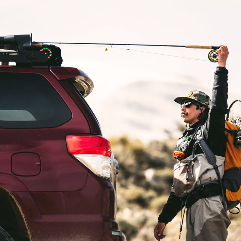 Riversmith River Quiver 10'4" 4-Banger Rod Carrier - SILVER image number 2